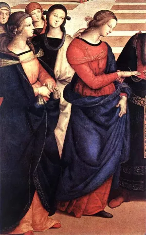 Sposalizio (detail)