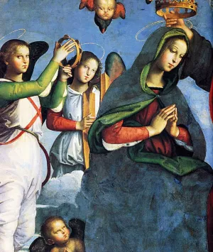 The Crowning of the Virgin Detail