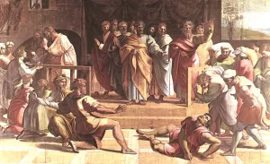 The Death of Ananias